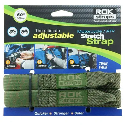 ROKstraps Motorcycle / ATV Stretch Strap - 60"