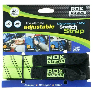 ROKstraps Motorcycle / ATV Stretch Strap - 60"