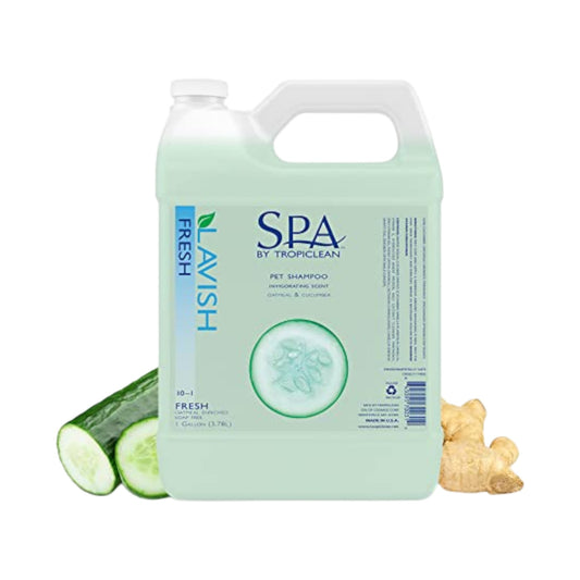 SPA by TropiClean Lavish Pet Shampoo - Fresh - 1 Gallon