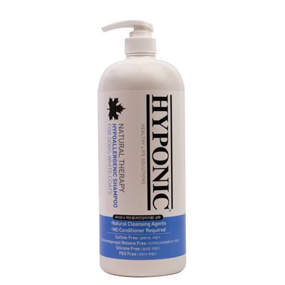 Hyponic Hypoallergenic Shampoo for White Dogs